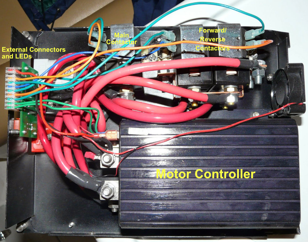 Motor Controller and Contactors